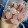 Rose quartz mushroom massager